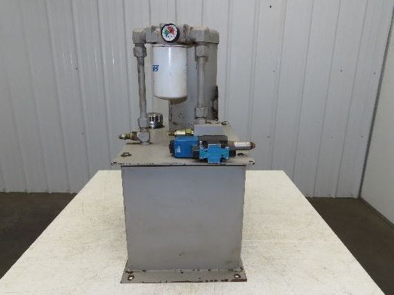 Vickers PSSP System-Pak II Hydraulic Power Unit 12gal 5gpm Pump 1000psi 3Hp 460V