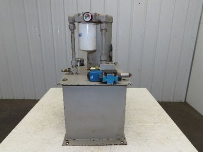 Vickers PSSP System-Pak II Hydraulic Power Unit 12gal 5gpm Pump 1000psi 3Hp 460V