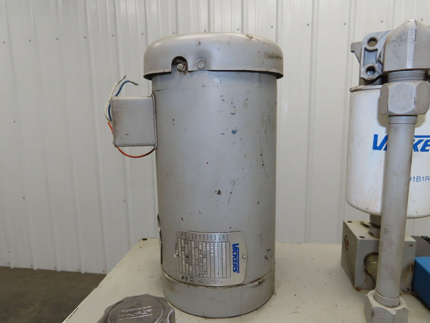 Vickers PSSP System-Pak II Hydraulic Power Unit 12gal 5gpm Pump 1000psi 3Hp 460V