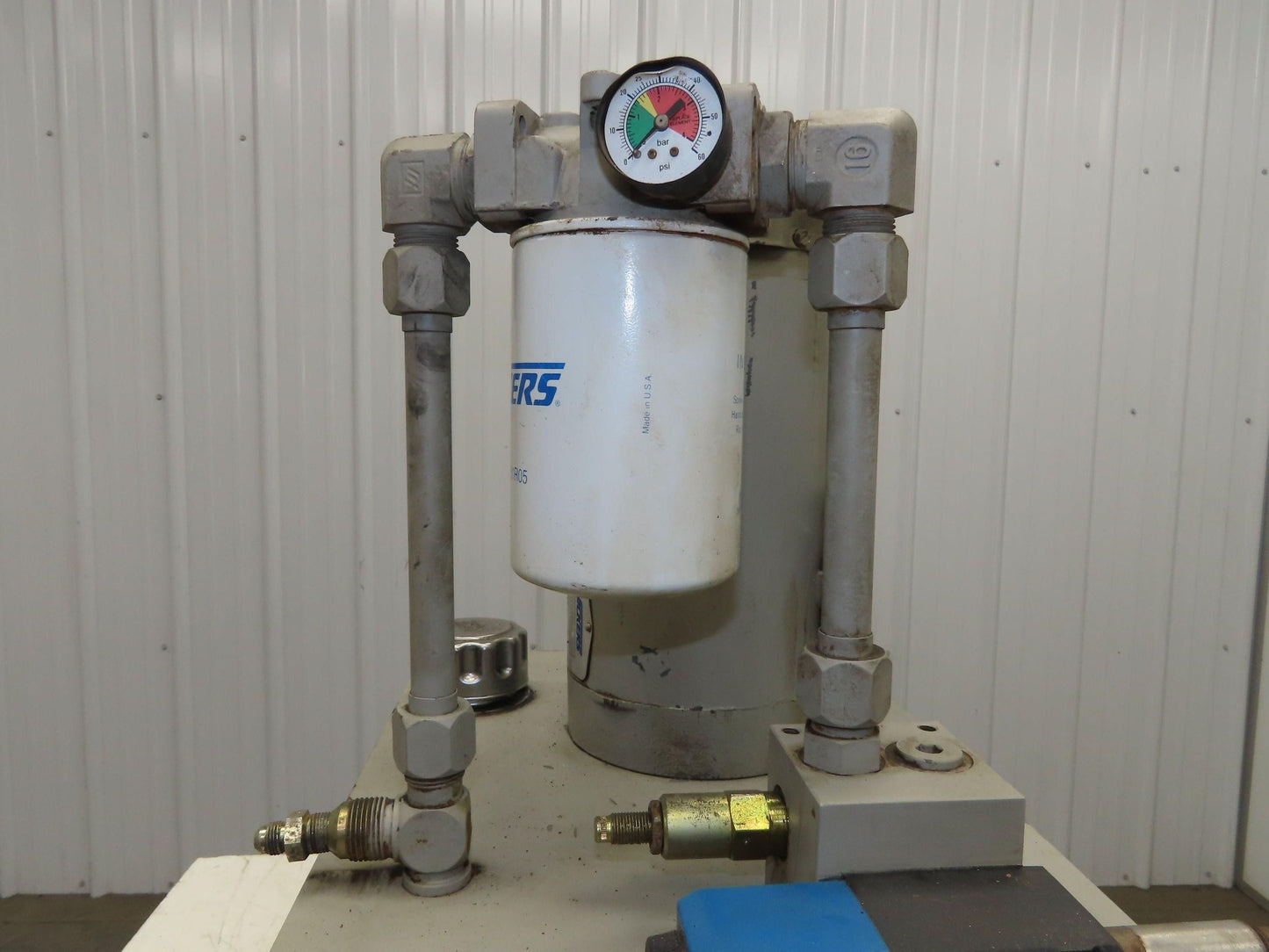 Vickers PSSP System-Pak II Hydraulic Power Unit 12gal 5gpm Pump 1000psi 3Hp 460V