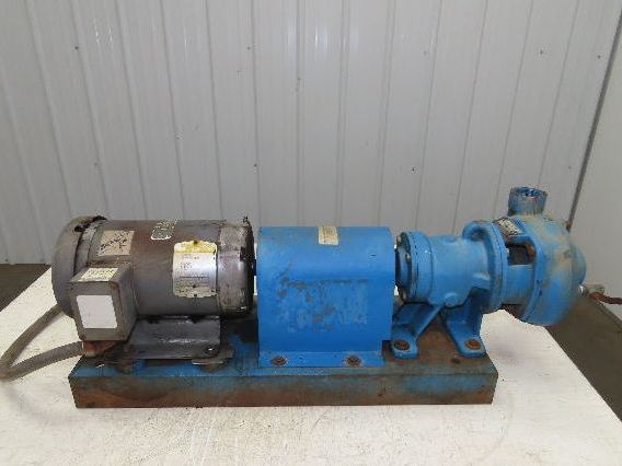 Goulds 3BFFRMD0 3756S Centrifugal Pump 1.5x2" NPT 3Hp 3450rpm 230/460V 3PH