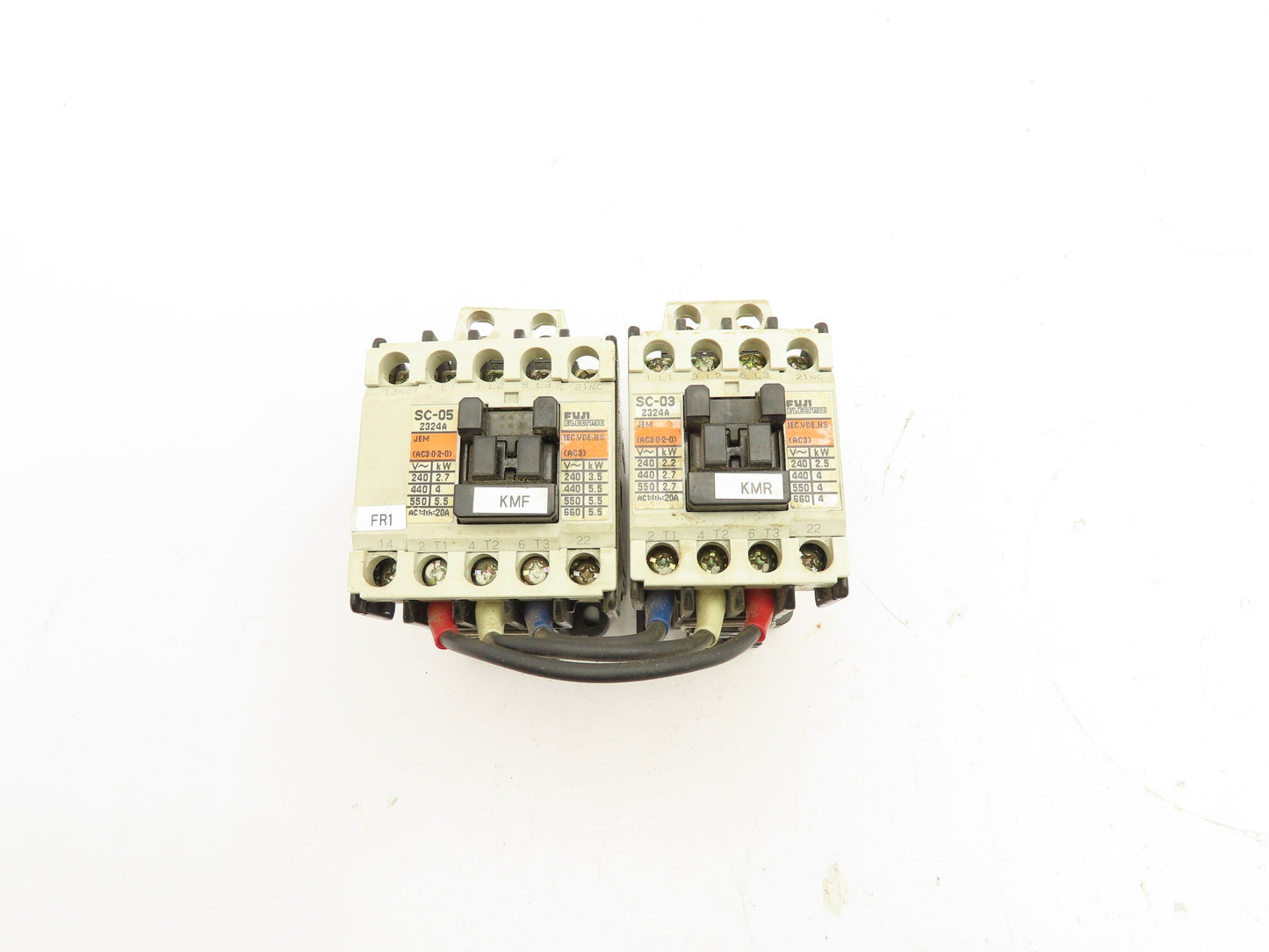 Fuji Electric SC-05 Magnetic Contactor Assembly 110V Coil