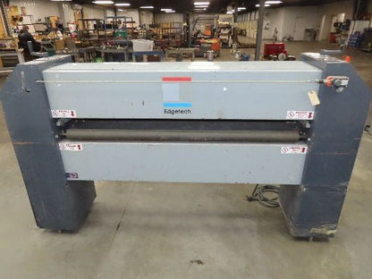 Edgetech G I 3160 Laminator Roll Press System 60" Powered Feeder Press 120V