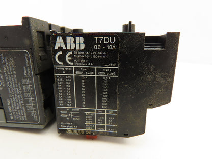 ABB VB7-30-01 Miniature Contactor Thermal Overload Relay 110V Coil