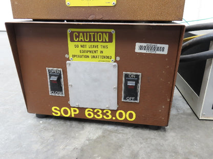 K H Huppert 669 Norco Heat Treating Furnace 11x5x5" ID Pneumatic Door