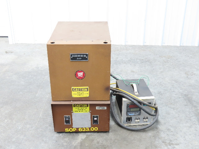 K H Huppert 669 Norco Heat Treating Furnace 11x5x5" ID Pneumatic Door