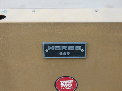 K H Huppert 669 Norco Heat Treating Furnace 11x5x5" ID Pneumatic Door