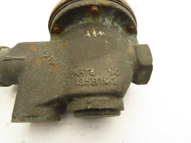 Watts 5M3/U5 Water Pressure Regulator Valve 3/4" Brass 25-75psi  Lot of 2