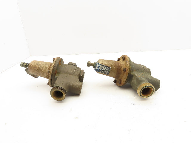 Watts 5M3/U5 Water Pressure Regulator Valve 3/4" Brass 25-75psi  Lot of 2