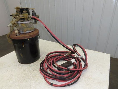 Graco Triton 1:1 150 Air Spray Package Diaphragm Pump Pail Mount Wood Finish