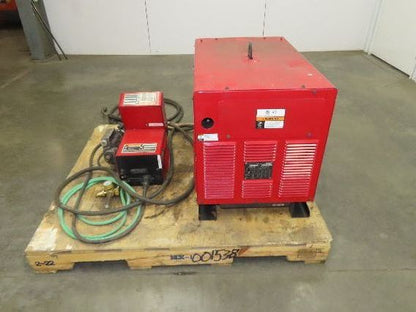 Lincoln Power Wave 455 Mig Welder 450 Amp Wire Feed Welding Power Supply Tested