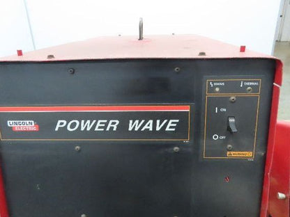 Lincoln Power Wave 455 Mig Welder 450 Amp Wire Feed Welding Power Supply Tested