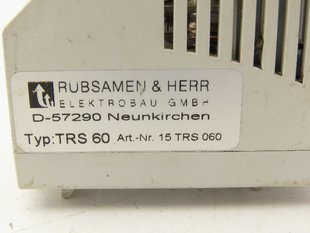 Rubsamen & Herr RTBSS-111 Control Cabinet Thermostat Module 10A 250V