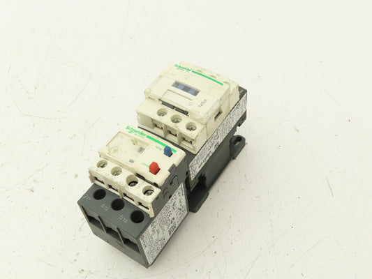 Schneider Electric C1 D09 Contactor Thermal Overload Relay LRD 10 120V Coil