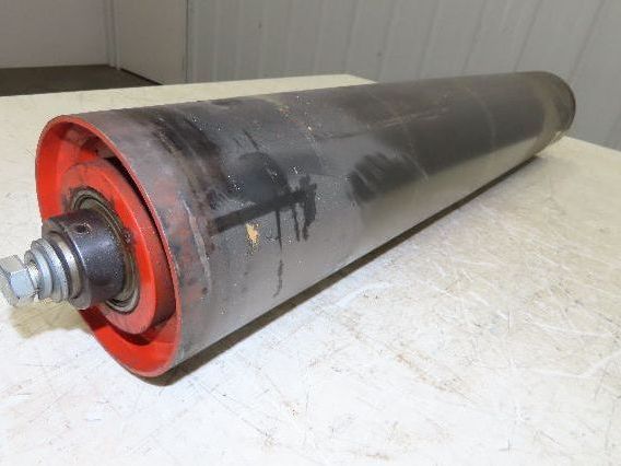 Automotion 30" Belt Conveyor Snub Idler 5" Crowned Pulley Roller