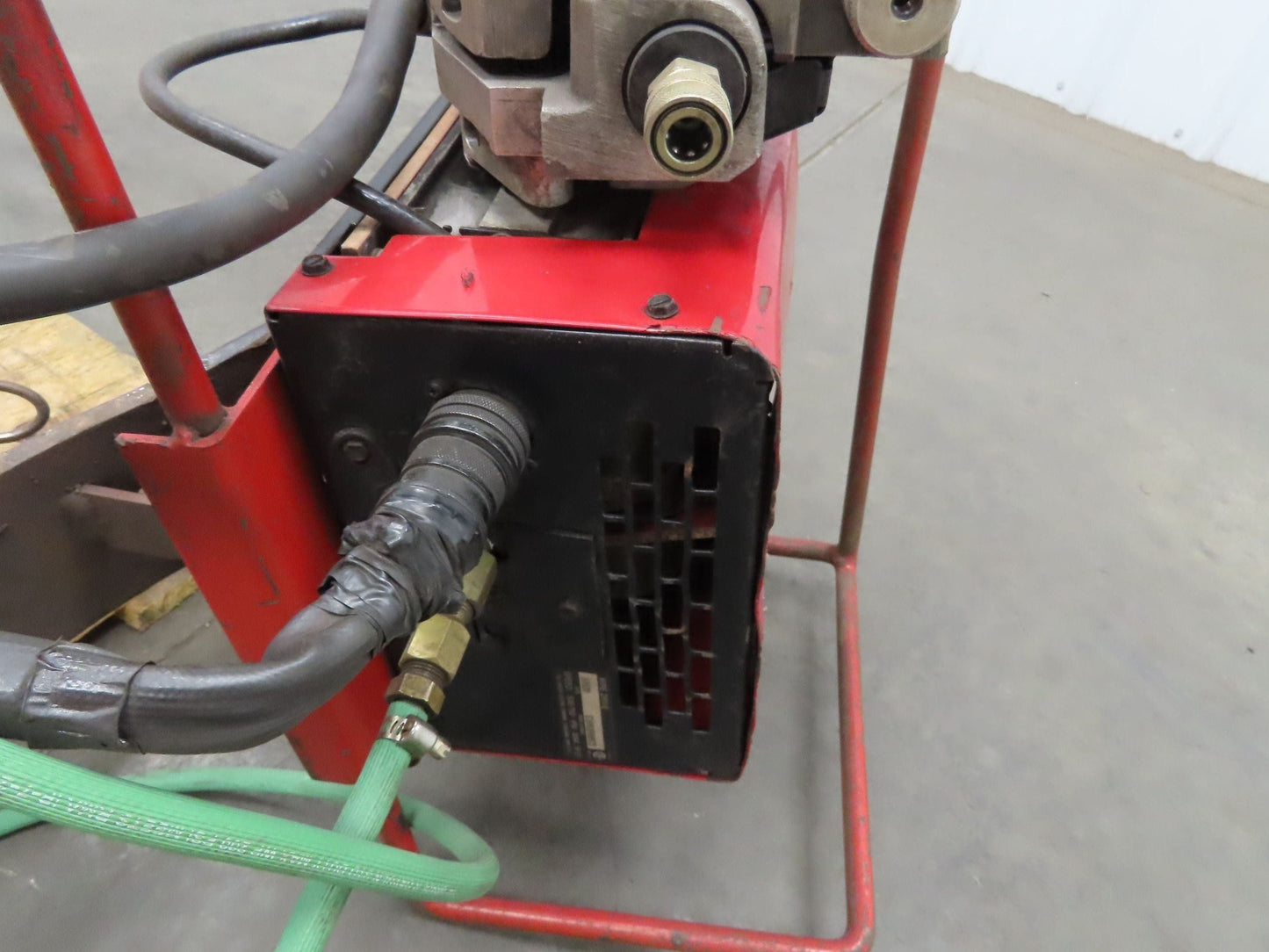 Lincoln CV 655 Mig Welder 650A Welding Power Source DH-10 Double Header Feeder