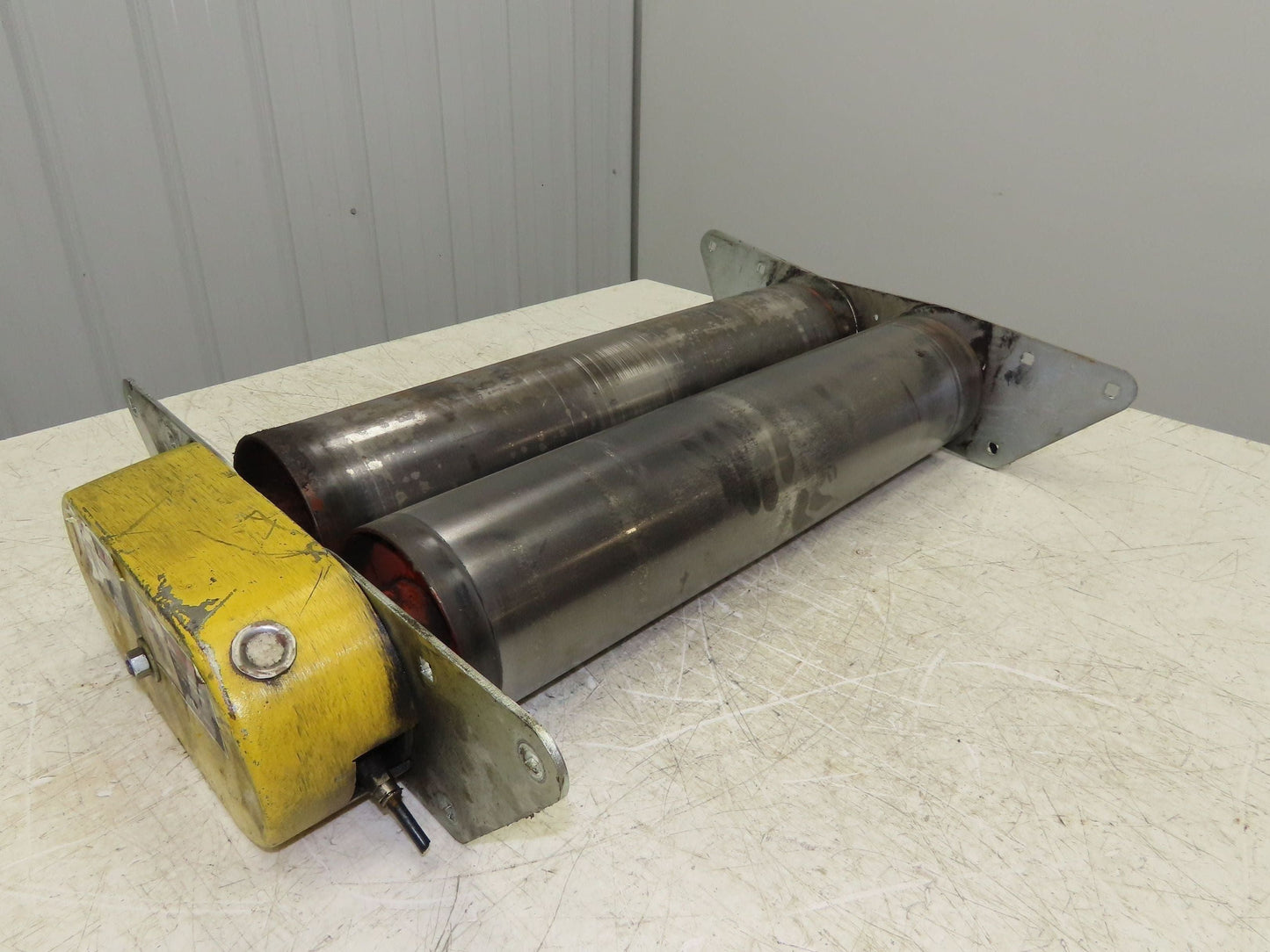 Automotion 5" Drive/Tail Pulley Assembly for 24" Incline Belt Conveyor Feed Bed