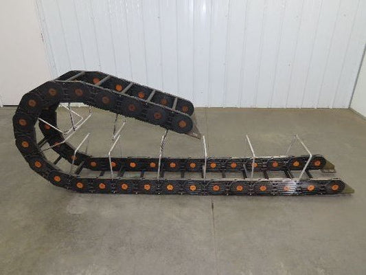 Dynatect NXL Nylatrac Open Style Plastic Cable Carrier 12" ID Wide 16' Travel