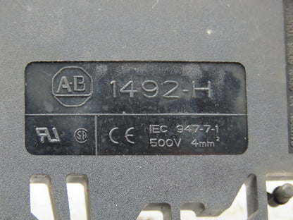 Allen Bradley 1492-H Terminal Block Fuse Holder No Indicator Lot of 28