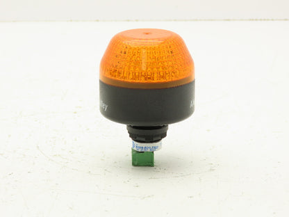 Allen Bradley 855PB-B24LE522 Amber Selectable Flashing Steady LED 24V AC/DC 22mm