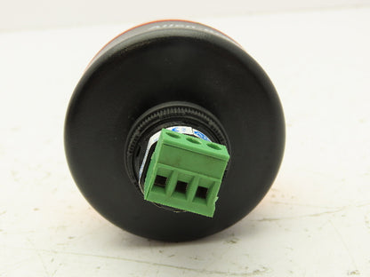 Allen Bradley 855PB-B24LE522 Amber Selectable Flashing Steady LED 24V AC/DC 22mm