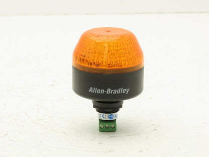 Allen Bradley 855PB-B24LE522 Amber Selectable Flashing Steady LED 24V AC/DC 22mm