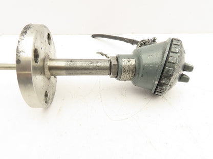 Yokogawa RN21 Resistance Temperature Sensor Stainless Flange