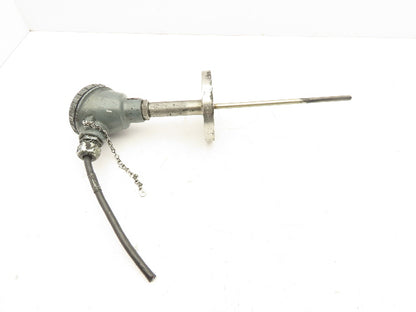 Yokogawa RN21 Resistance Temperature Sensor Stainless Flange