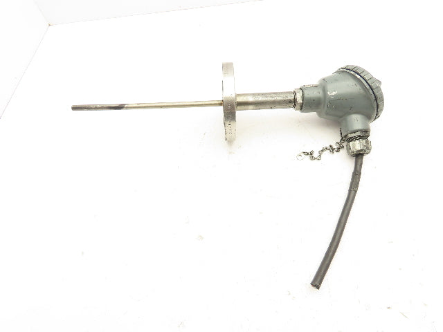 Yokogawa RN21 Resistance Temperature Sensor Stainless Flange