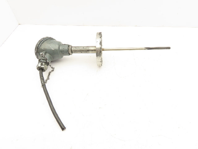 Yokogawa RN21 Resistance Temperature Sensor Stainless Flange