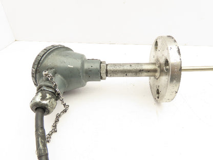 Yokogawa RN21 Resistance Temperature Sensor Stainless Flange