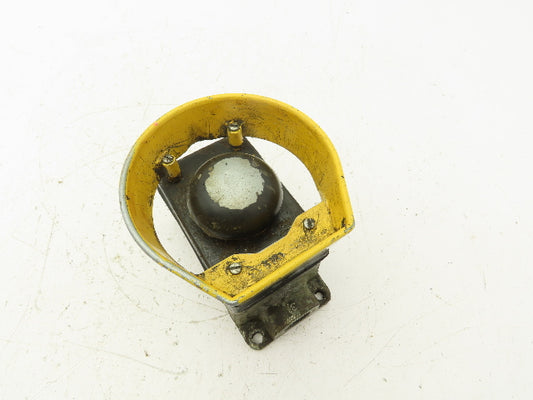 REES Heavy Duty Metal Mushroom Head Pushbutton Plunger Switch 2-1/4"