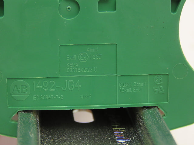 Allen Bradley 1492-J4 Feed Through Terminal Block 4mm 22-10awg 35A Lot of 80