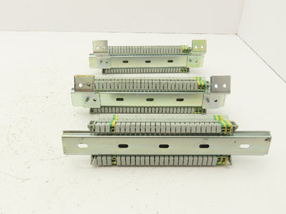 Allen Bradley 1492-J4 Feed Through Terminal Block 4mm 22-10awg 35A Lot of 80