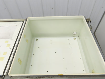 Hoffman Electrical Box Enclosure 20x20x10" Backplate Wall Mount