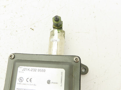 United Electric J21K-232 9559 Differential Pressure Switch 0-25psid