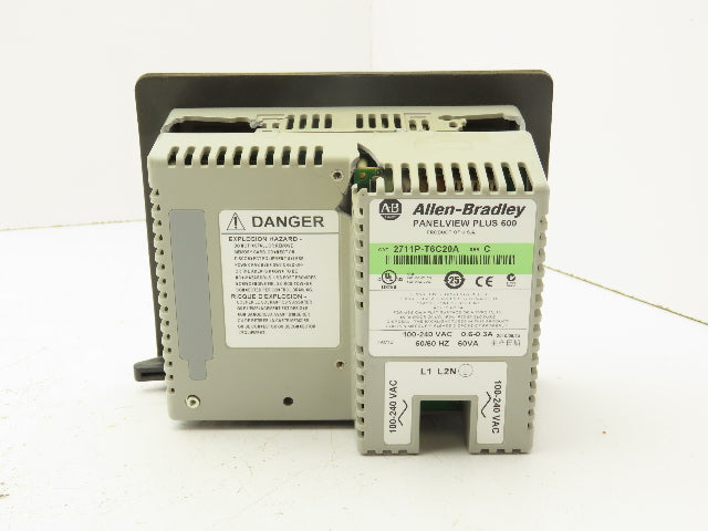 Allen Bradley 2711P-T6C20A Panelview Plus 600 Ser C Broken Housing