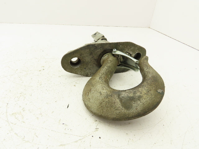 CM Lodestar 2 Ton Hoist Upper Rigid Hook Suspension Latch Hook Gray 627-710