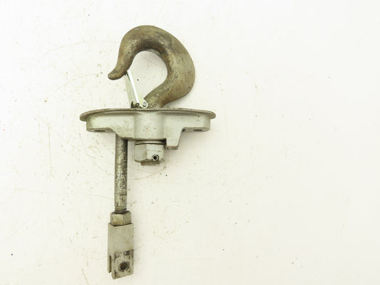CM Lodestar 2 Ton Hoist Upper Rigid Hook Suspension Latch Hook Gray 627-710