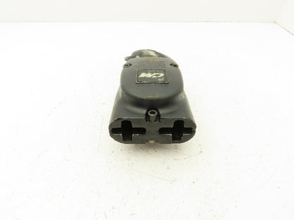 CM Lodestar 2 Ton V2 Lower Hook Block Assembly Double Reeved Chain Black