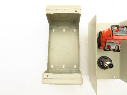 Fuji Banner AHX922A Push Button Enclosure E-Stop 2-Color Touch Sensor