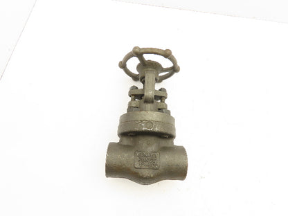 Bonney Forge HL 11 Manual Gate Valve 1" Socket Weld Class 800 A105N Steel