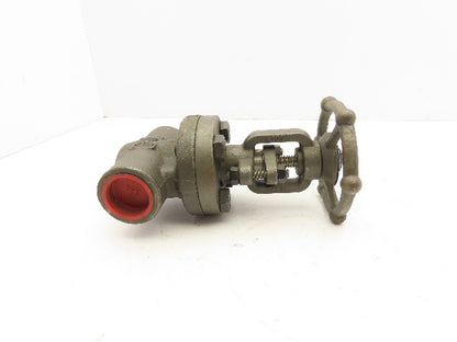 Bonney Forge HL 11 Manual Gate Valve 1" Socket Weld Class 800 A105N Steel