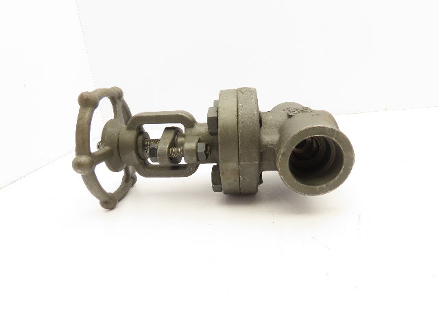 Bonney Forge HL 11 Manual Gate Valve 1" Socket Weld Class 800 A105N Steel