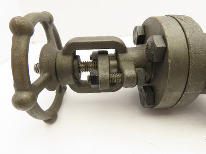 Bonney Forge HL 11 Manual Gate Valve 1" Socket Weld Class 800 A105N Steel