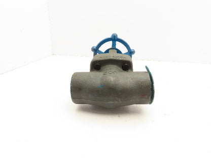 Sharpe Manual Gate Valve 1" NPT Threaded Class 800 A105 Forged Steel