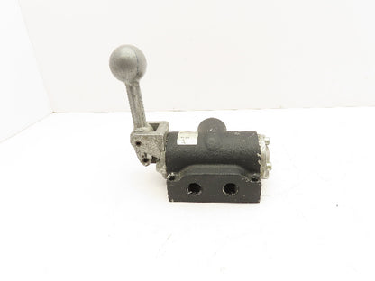 ARO K313LS Manual Directional Control Air Valve 4-Way 3-Position Lever 3/8" NPT