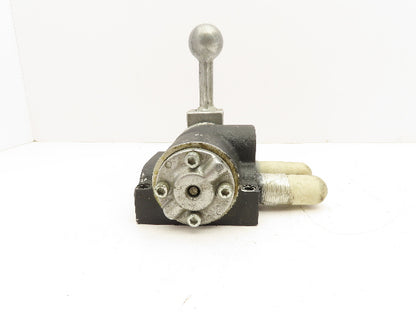 ARO K313LS Manual Directional Control Air Valve 4-Way 3-Position Lever 3/8" NPT