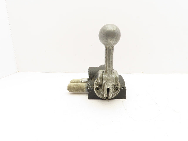 ARO K313LS Manual Directional Control Air Valve 4-Way 3-Position Lever 3/8" NPT