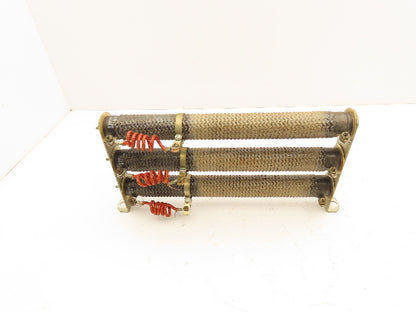 Milwaukee Rib Wound Resistor 50 ohm 11.25" Long Set of 3 Crane Motor Control